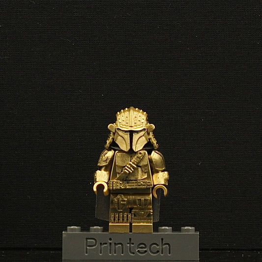 Painted Gold Samurai Mando