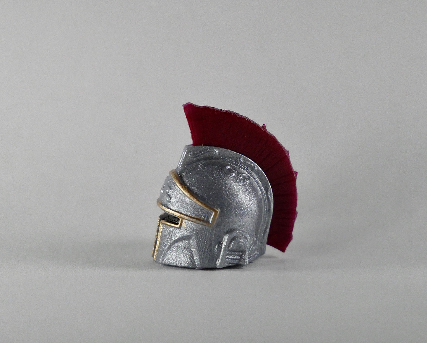 Silver Spartan Mando Helmet