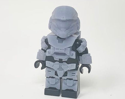 Unpainted Halor Armor Set